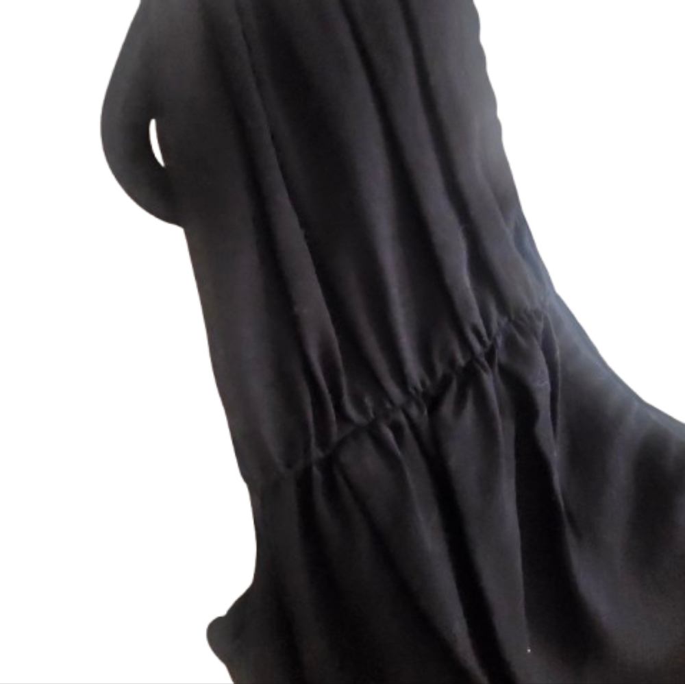 Banana Republic Black Asymmetrical One-Shoulder Cocktail Dress - Picture 5 of 9